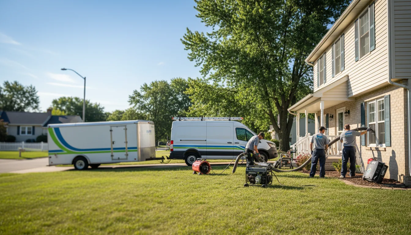 Flooded Basement Restoration And Cleanup With Repair in Coal City, IL near me